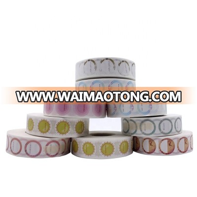 Manufacture Custom PVC Waterproof Adhesive Logo Labels & Stickers on Rolls