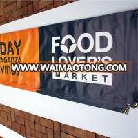 Weather resistant heavy duty vinyl outdoor advertising banner