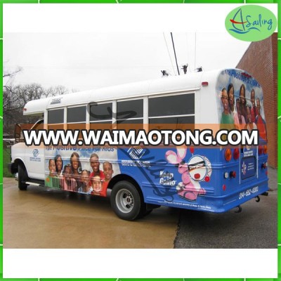 advertising custom size with your bus banner decal