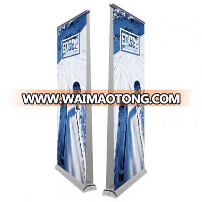 Outdoor Double Side Aluminum Roll Up Banner Stand Display